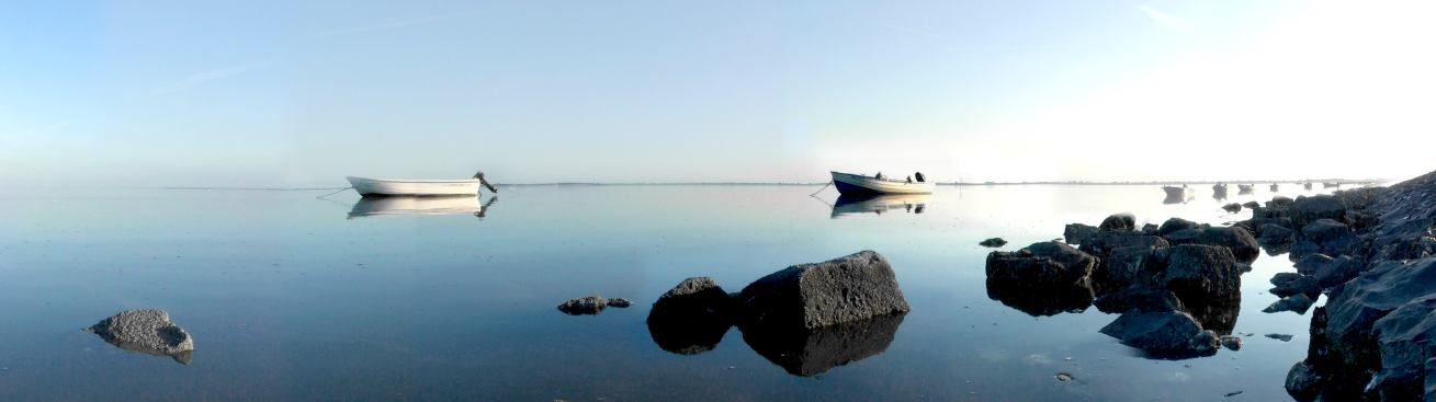 Boote am Fliegerdeich