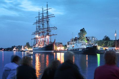 Großsegler "Sedov" zum Wochenende an der Jade